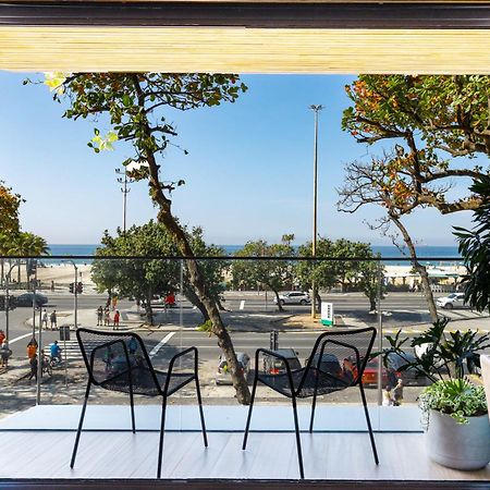 Unhotel - Luxuosos Apartamentos Na Atlantica A Beira-Mar, Copacabana 리오데자네이루 외부 사진