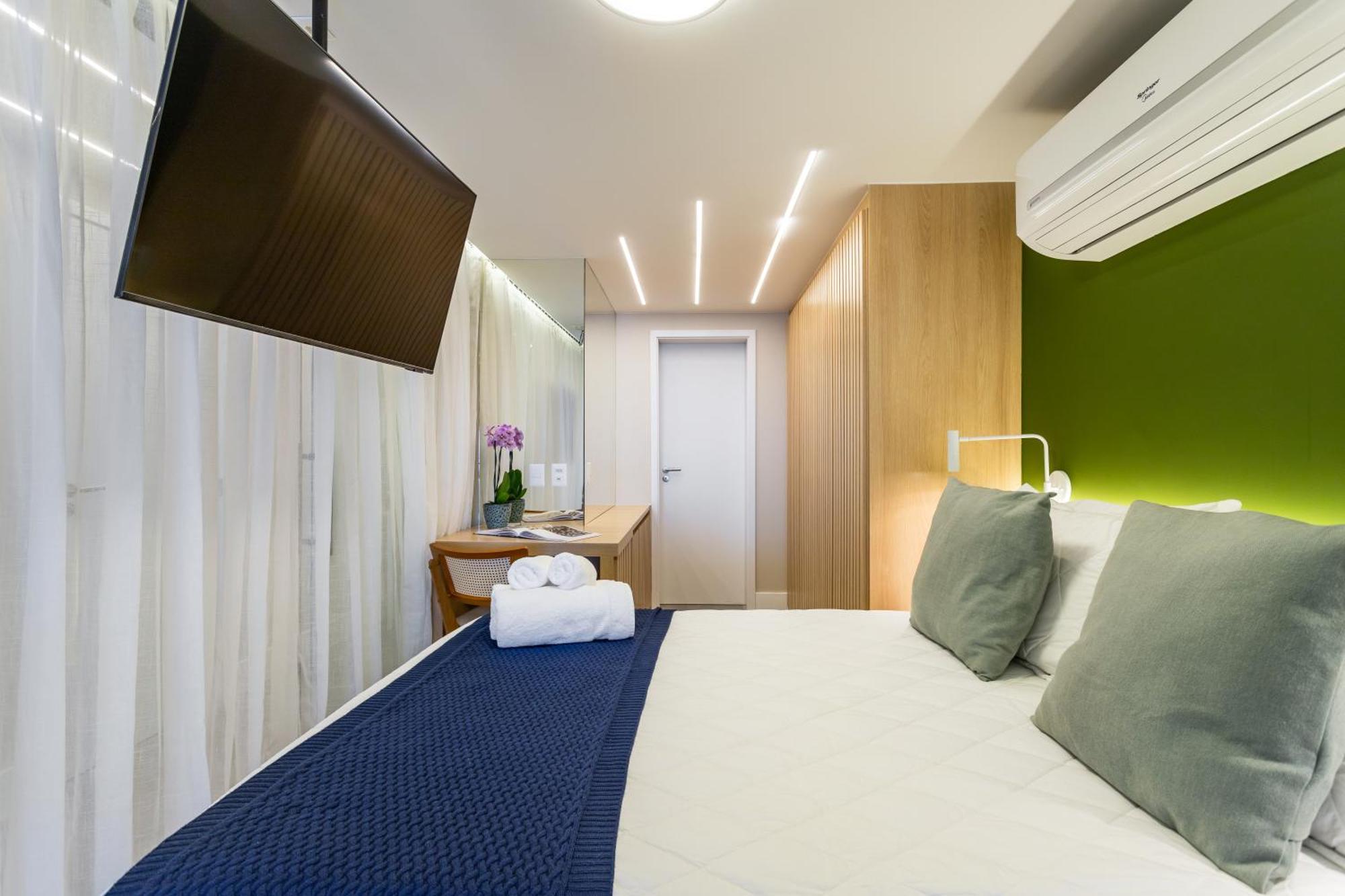 Unhotel - Luxuosos Apartamentos Na Atlantica A Beira-Mar, Copacabana 리오데자네이루 외부 사진