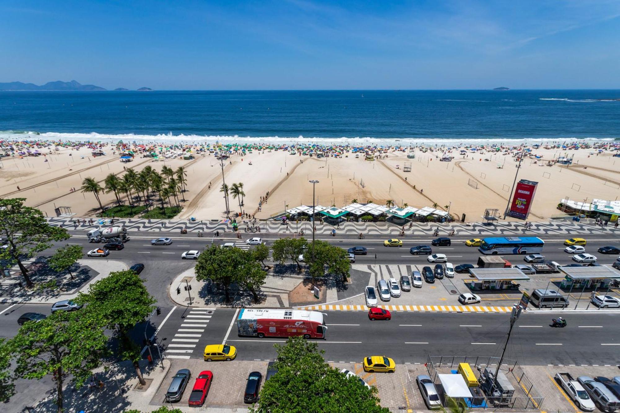 Unhotel - Luxuosos Apartamentos Na Atlantica A Beira-Mar, Copacabana 리오데자네이루 외부 사진