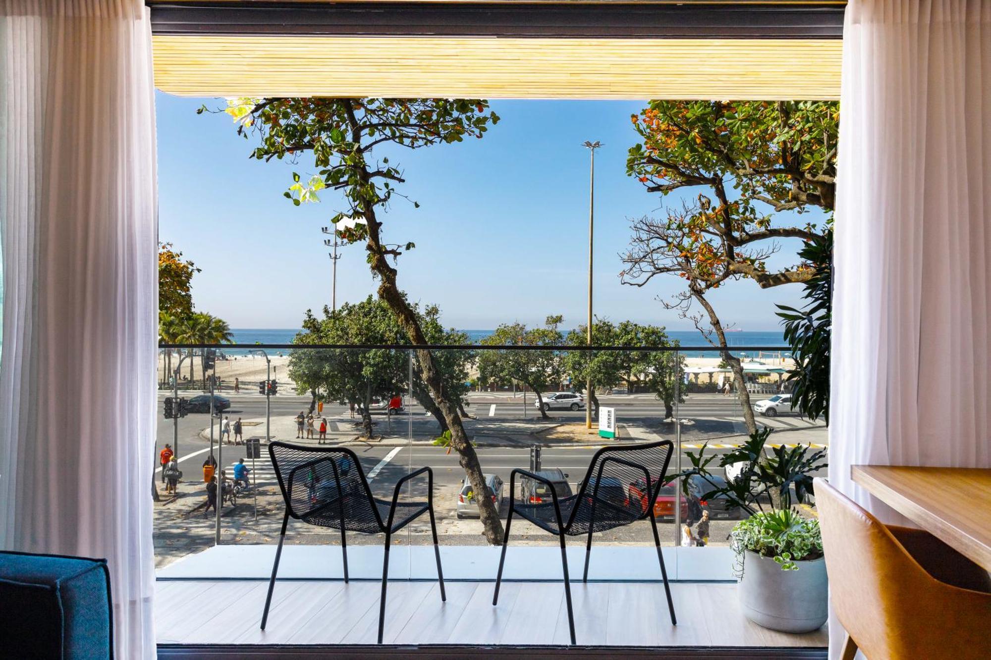 Unhotel - Luxuosos Apartamentos Na Atlantica A Beira-Mar, Copacabana 리오데자네이루 외부 사진