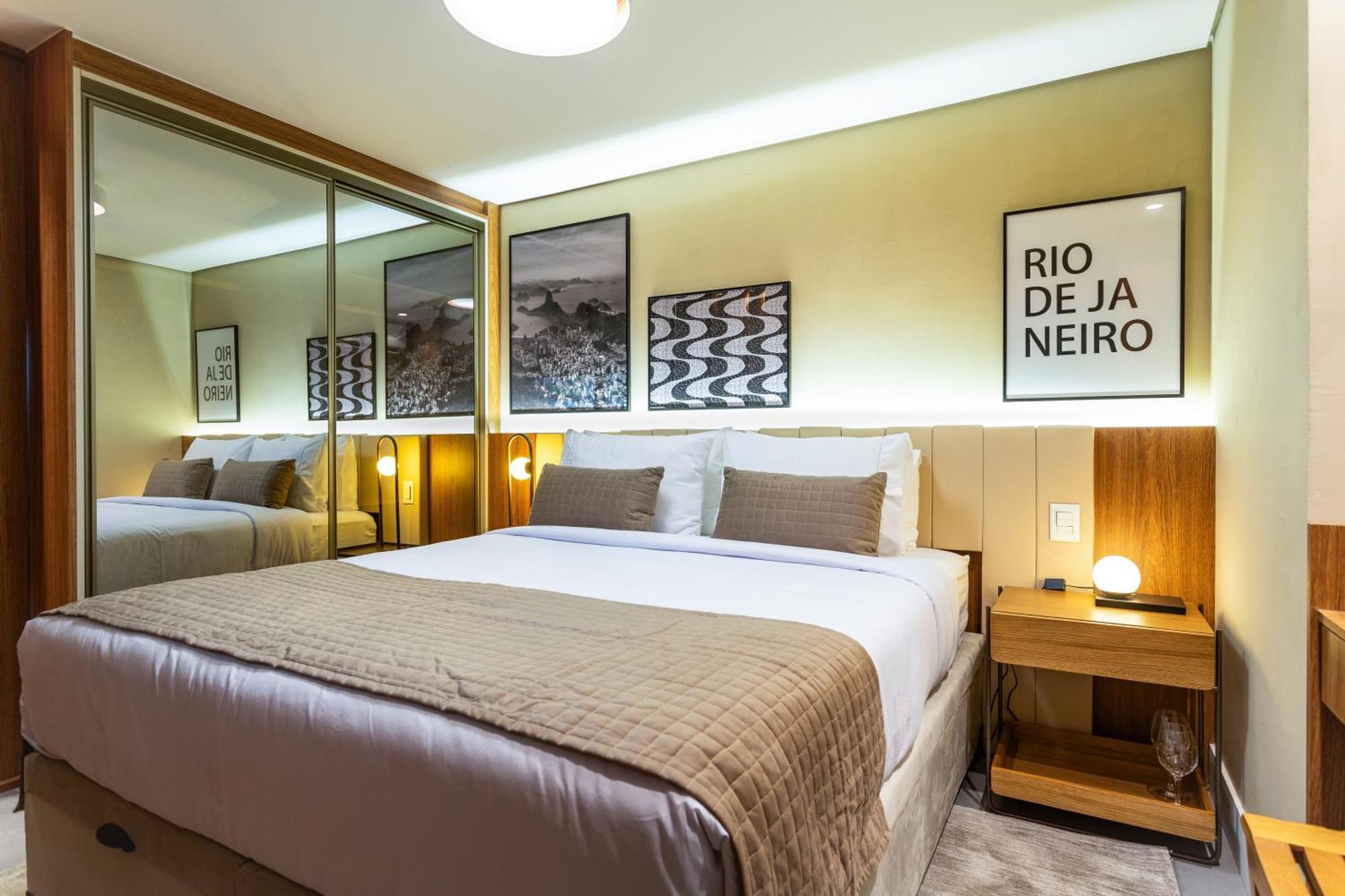 Unhotel - Luxuosos Apartamentos Na Atlantica A Beira-Mar, Copacabana 리오데자네이루 외부 사진