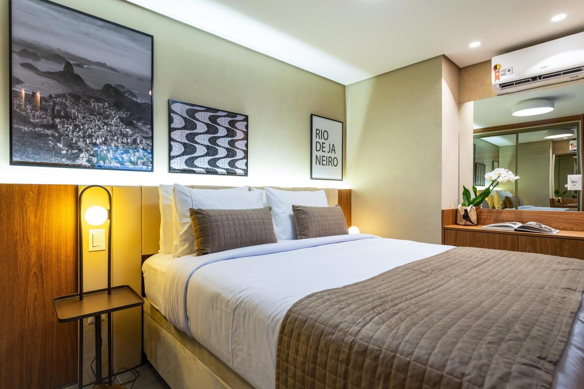 Unhotel - Luxuosos Apartamentos Na Atlantica A Beira-Mar, Copacabana 리오데자네이루 외부 사진