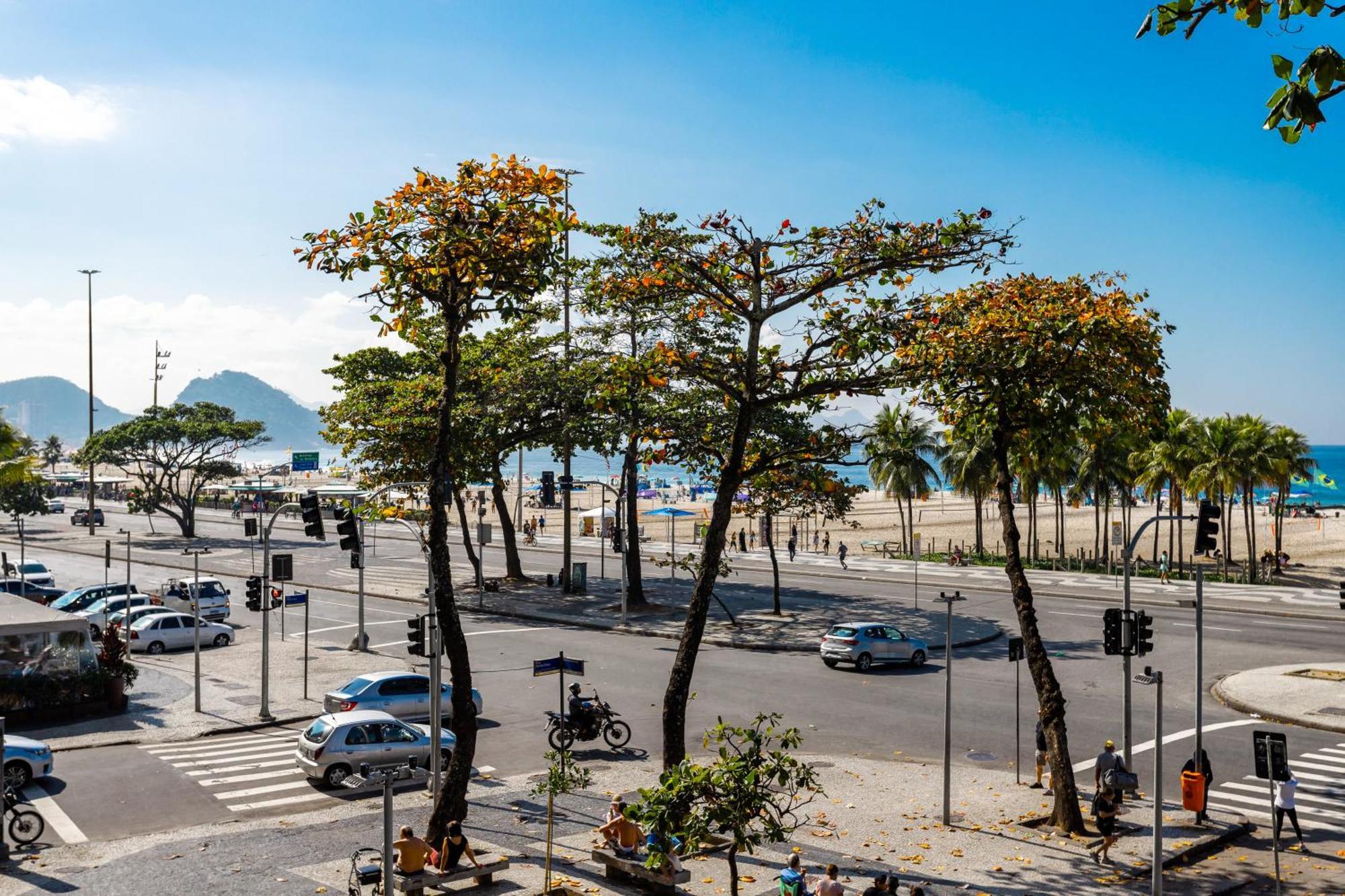 Unhotel - Luxuosos Apartamentos Na Atlantica A Beira-Mar, Copacabana 리오데자네이루 외부 사진