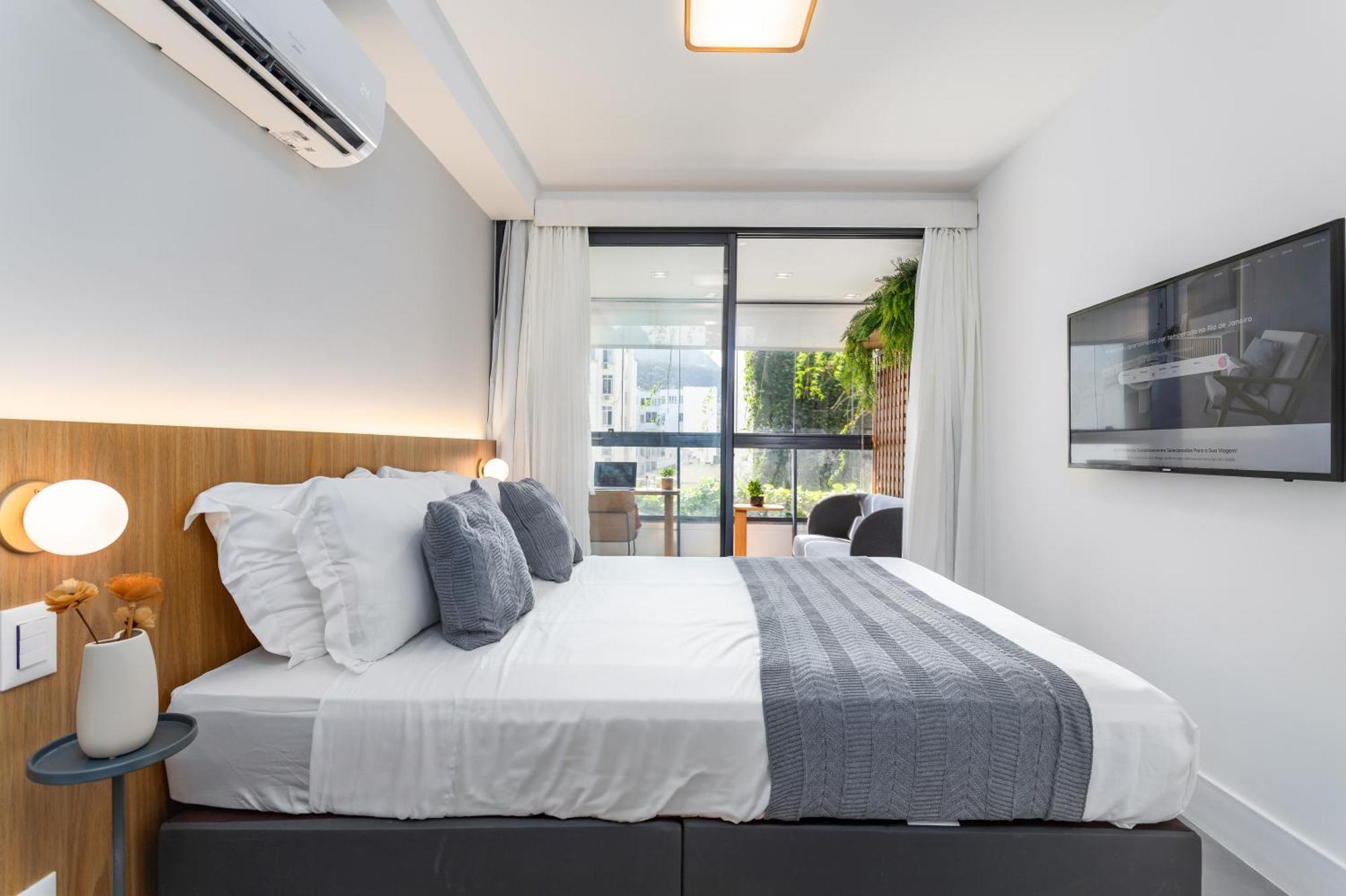 Unhotel - Luxuosos Apartamentos Na Atlantica A Beira-Mar, Copacabana 리오데자네이루 외부 사진