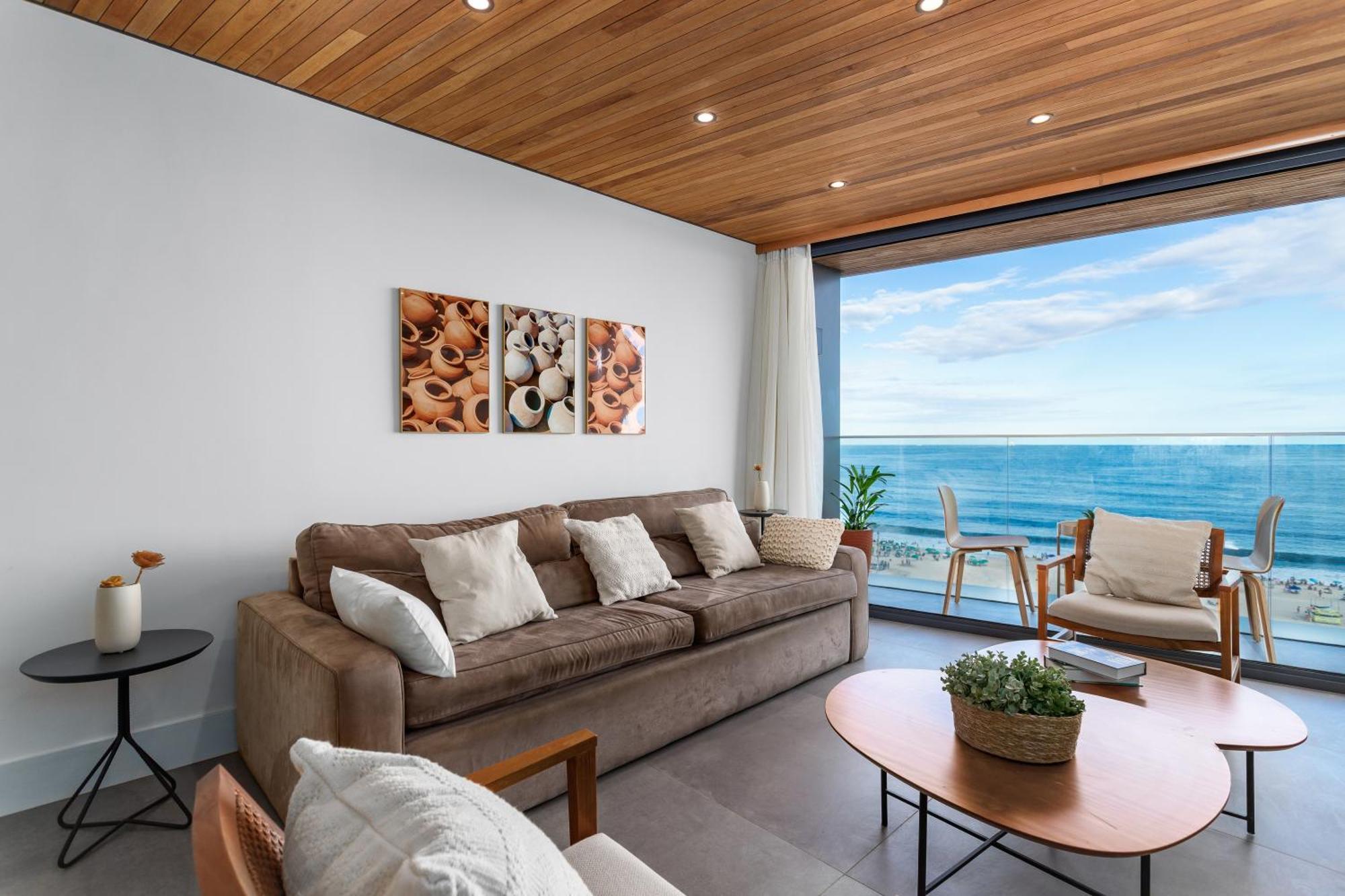 Unhotel - Luxuosos Apartamentos Na Atlantica A Beira-Mar, Copacabana 리오데자네이루 외부 사진